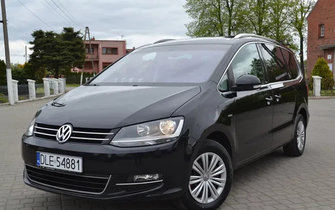 samochody osobowe Volkswagen Sharan cena 53400 przebieg: 174450, rok produkcji 2012 z Legnica